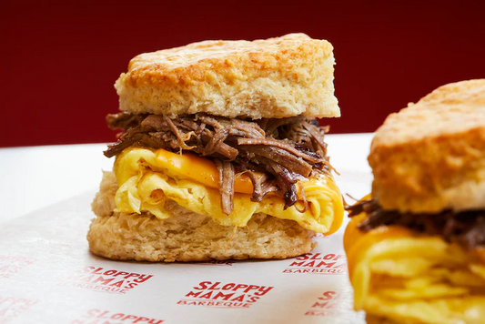 The Best Weekend Breakfast in Arlington: Biscuits & BBQ at Sloppy Mama’s BBQ
